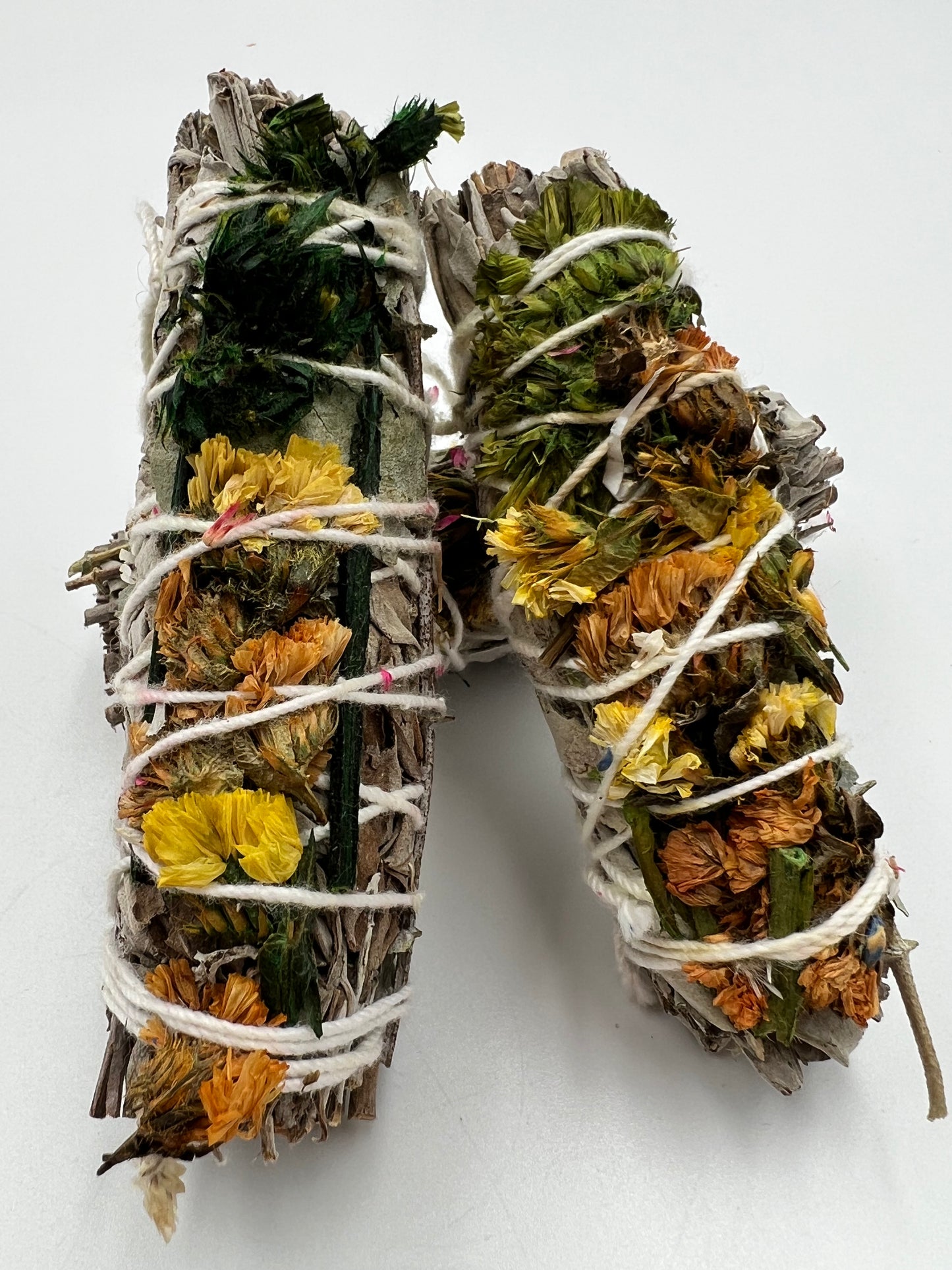 Yellow Wild Flower Sage Stick