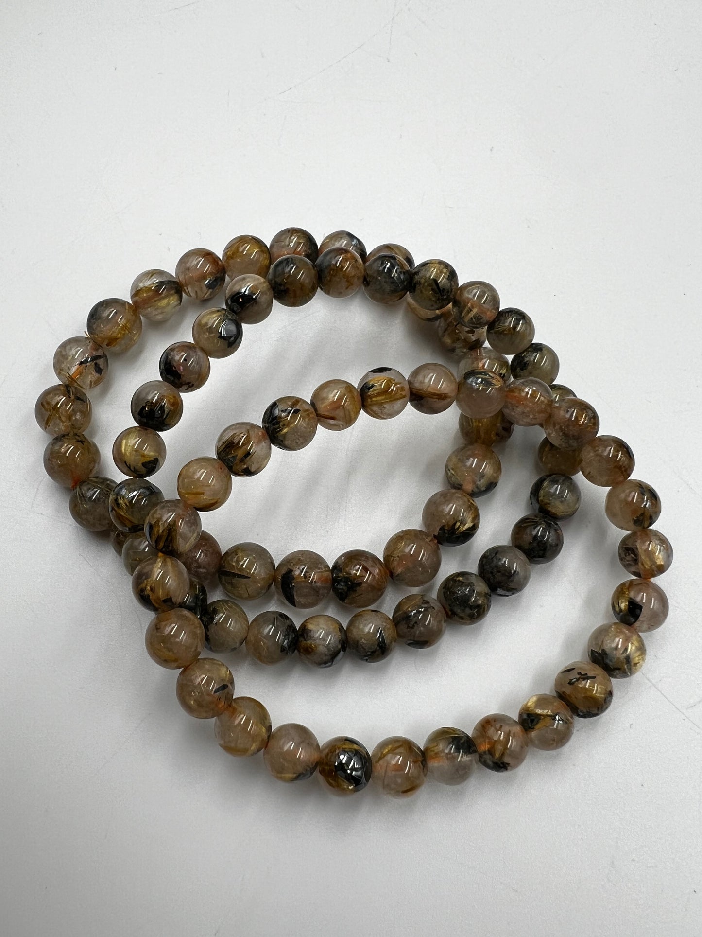 Golden Rutile 8mm Bracelet