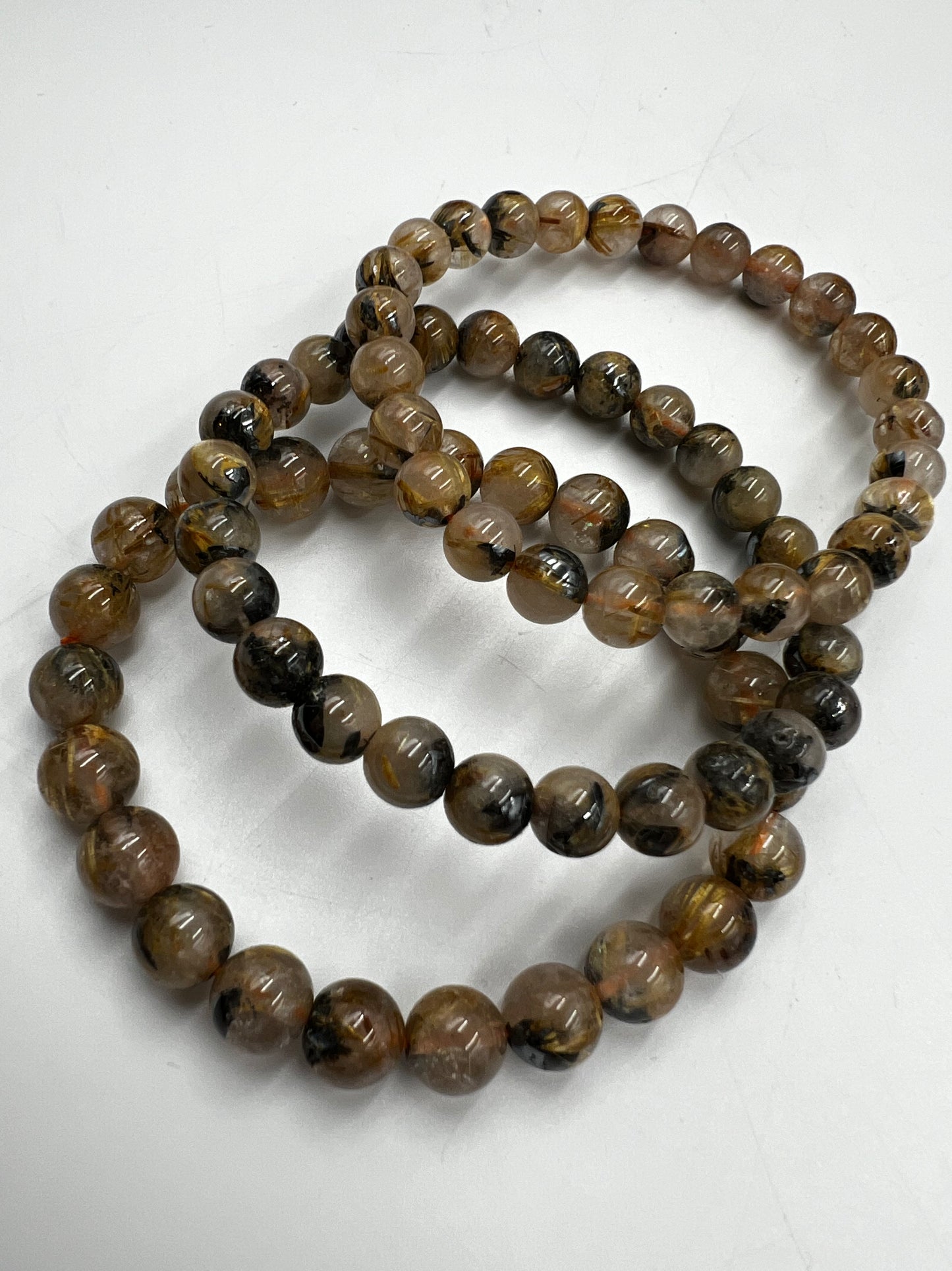 Golden Rutile 8mm Bracelet