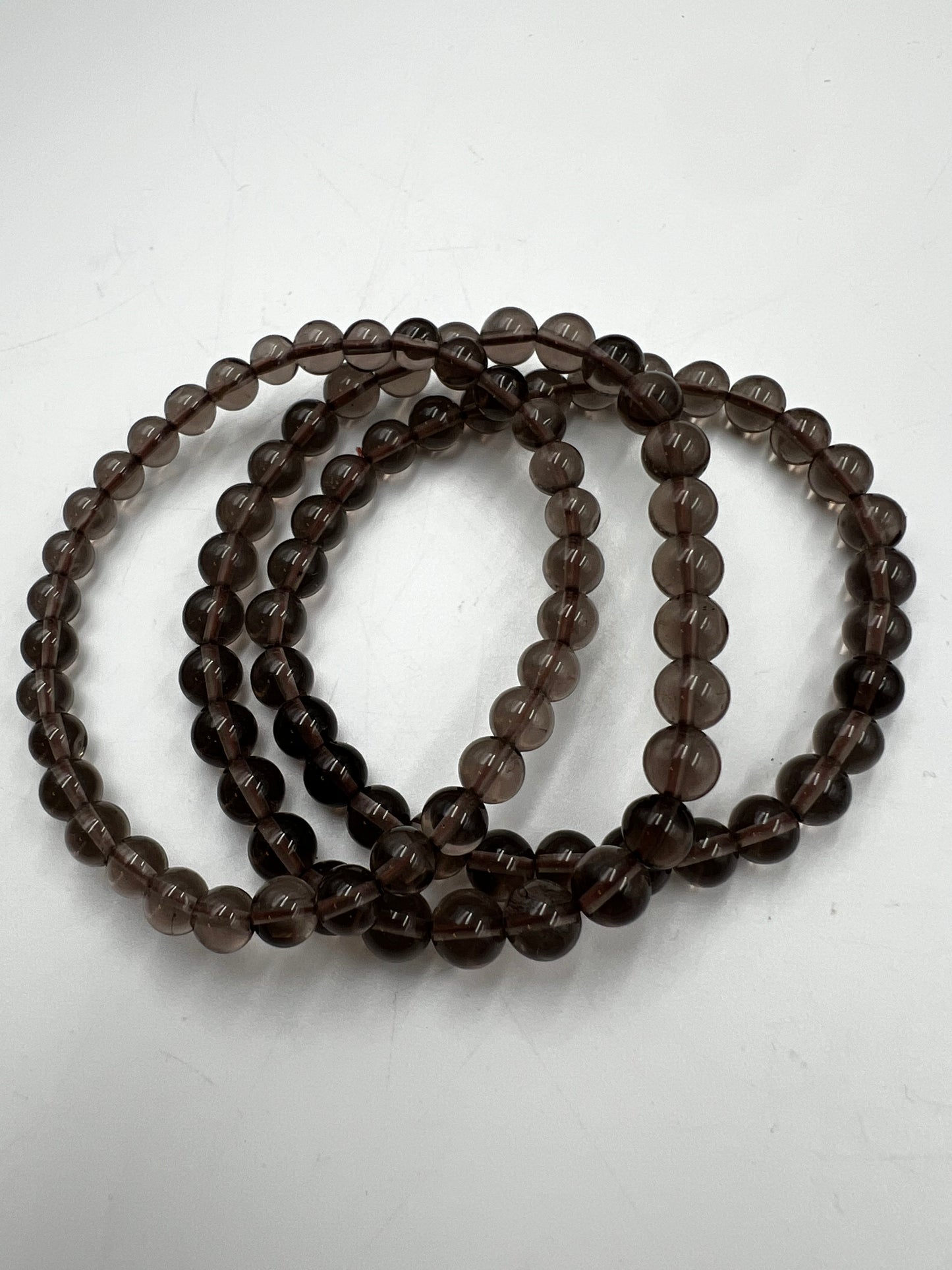8mm Smoky Quartz Bracelet